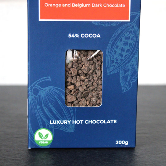 Orange & Dark Hot Chocolate