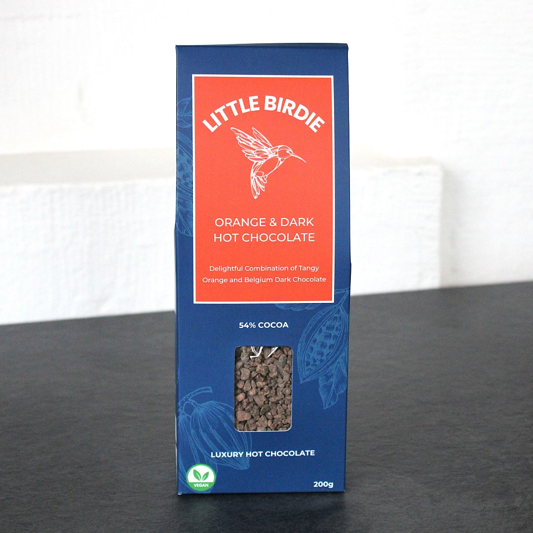 Orange & Dark Hot Chocolate